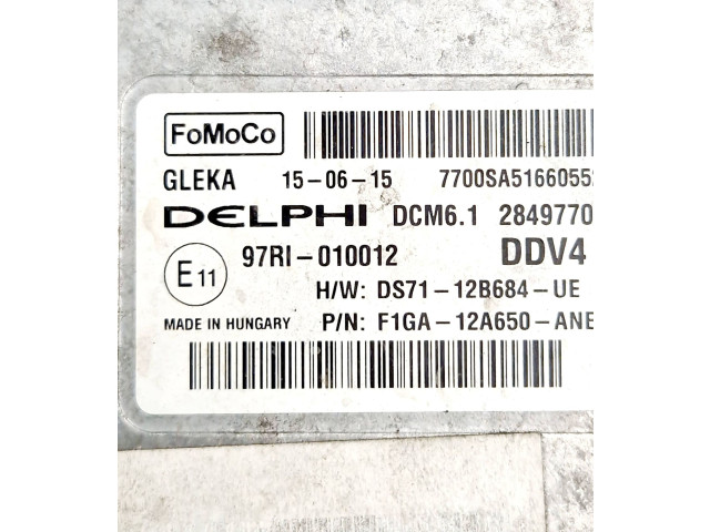 Блок управления двигателя DS7112B684UE, F1GA12A650ANB Ford S-MAX