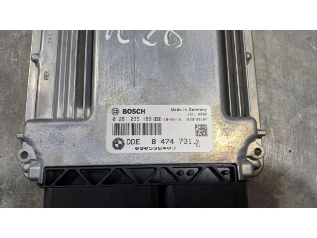 Řídící jednotka 0281035189, CENTRALITAMOTORUCE   BMW 4 F36 Gran coupe 2018