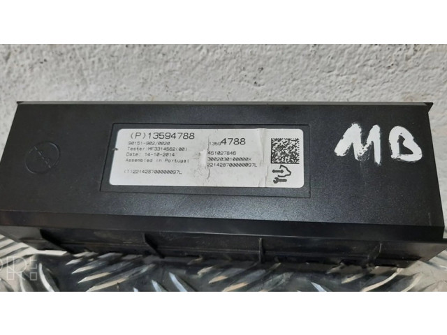 Блок управления климат-контролем 13594788   Opel Meriva B