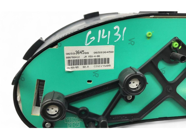 Přístrojová deska Citroen Berlingo 2006 9659364580