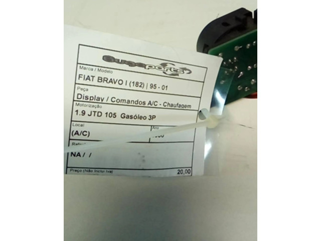 Блок управления климат-контролем NA   Fiat Bravo  Brava