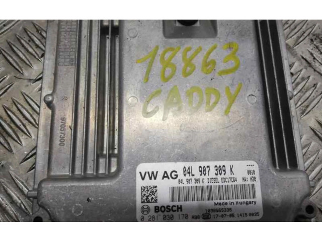 Řídící jednotka 02814030170 Volkswagen Caddy 2017
