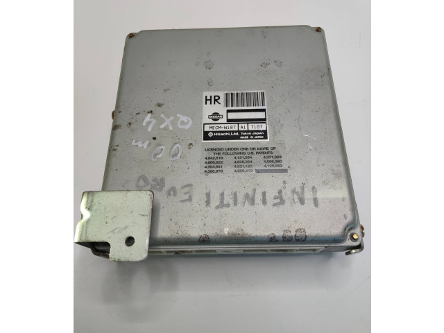 Блок управления двигателем Блок управления MECMW187, A17107 Infiniti QX4