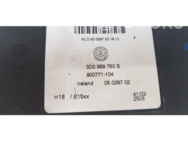 Блок комфорта 3D0959760B, 900771104   Volkswagen Phaeton   