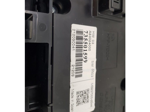 Блок управления климат-контролем 735501599, 735501599   Fiat Punto (199)