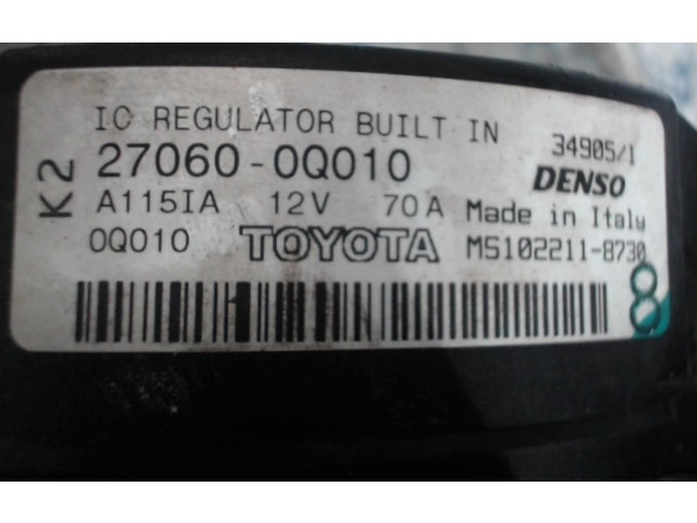 Генератор 00005705NN   Citroen C1 1.0     