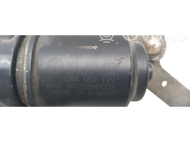 Двигатель стеклоочистителя заднего стекла     3C1955419A.    Volkswagen PASSAT B6 