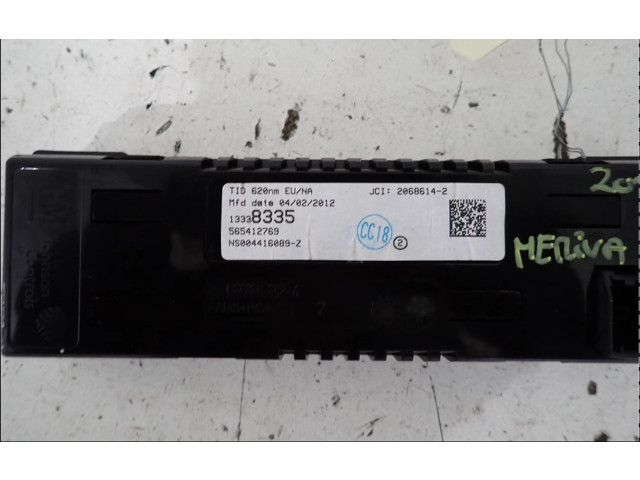 Дисплей 13277072 Opel Meriva B