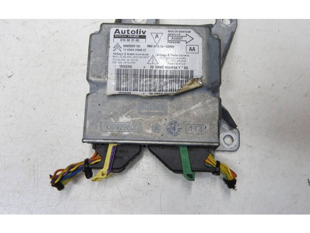 Блок подушек безопасности 9665558180, 610963100 Citroen C5