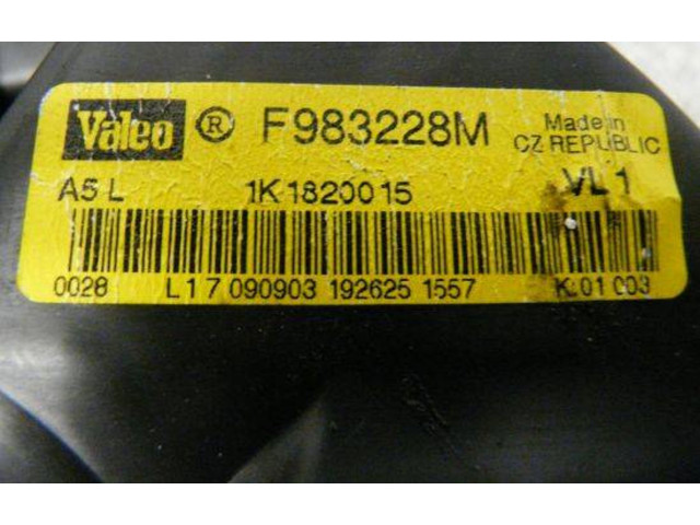 Вентилятор печки F983228M, 1K1820015 Audi A3 S3 8P