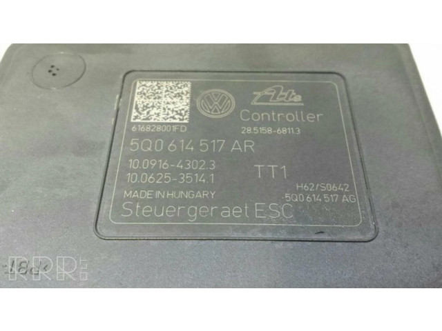 Блок АБС 5Q0614517AR   Audi  A3 S3 8V  2013-2019 года