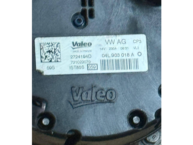 Генератор 04L903018A, 2724104D Audi Q5 SQ5