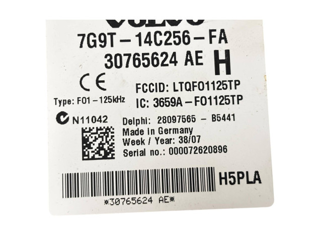 Блок предохранителей 7G9T14C256FA, 30765624AE   Volvo XC70    