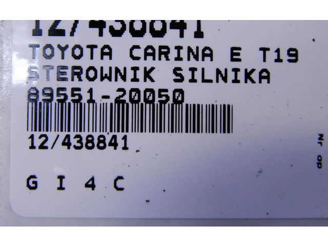 Řídící jednotka 89551-20050, 89551-20050   Toyota Carina T190 1995