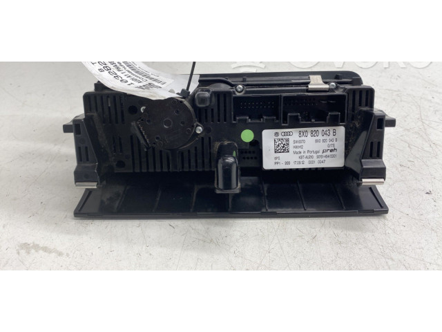 Блок управления климат-контролем 8X0820043B6PS Audi A1