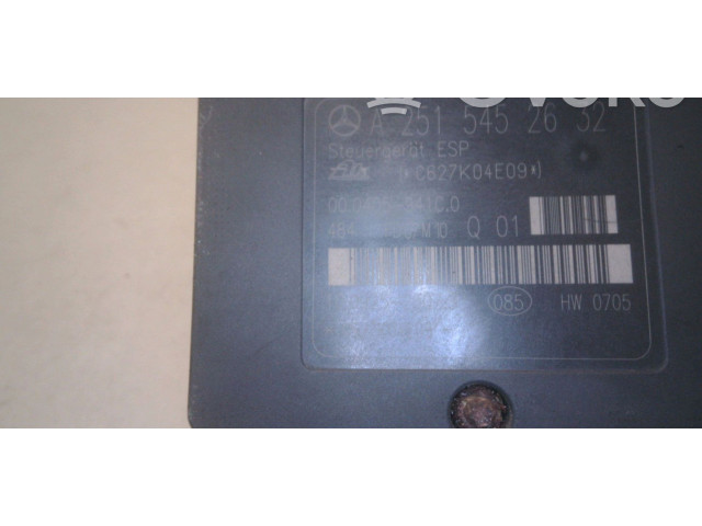 Блок АБС A2515452632, 1634300007 Mercedes-Benz ML W164 2005 - 2011 года