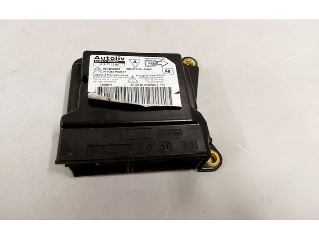 Блок подушек безопасности 9674290580 Citroen C5