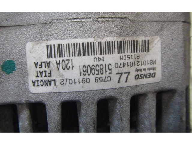 Генератор 51859061, 51859061 Fiat Punto Evo