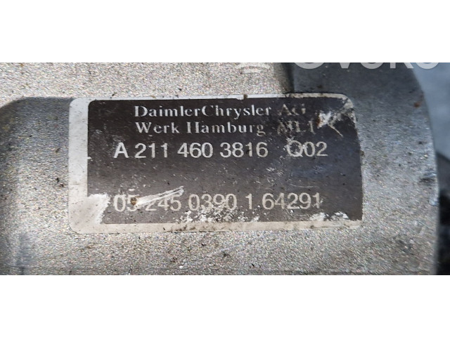  рейка  Колонка рулевая A2114603816   Mercedes-Benz E W211 2002 - 2009 года