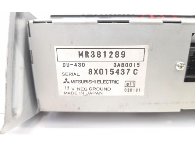 Экран дисплея вверх MR381289, 3AB0015 Mitsubishi Space Runner