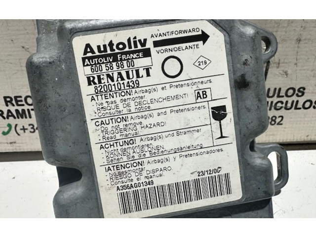 Блок управления надувных подушек Renault Twingo I 1994 - 1998 года