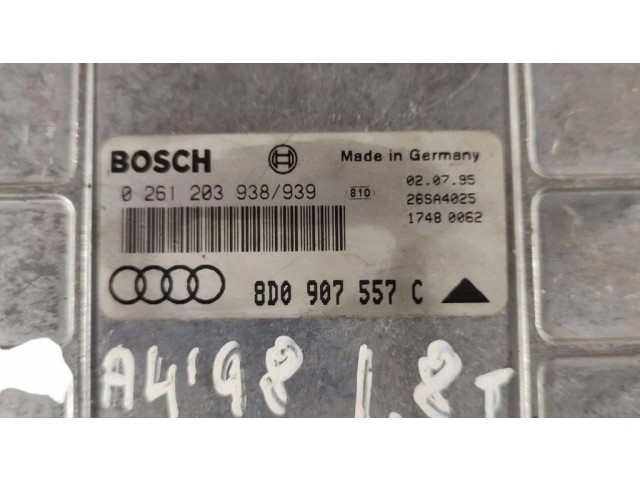Řídící jednotka 8D0907557C, 0261203930 Audi A4 S4 B5 8D 1999