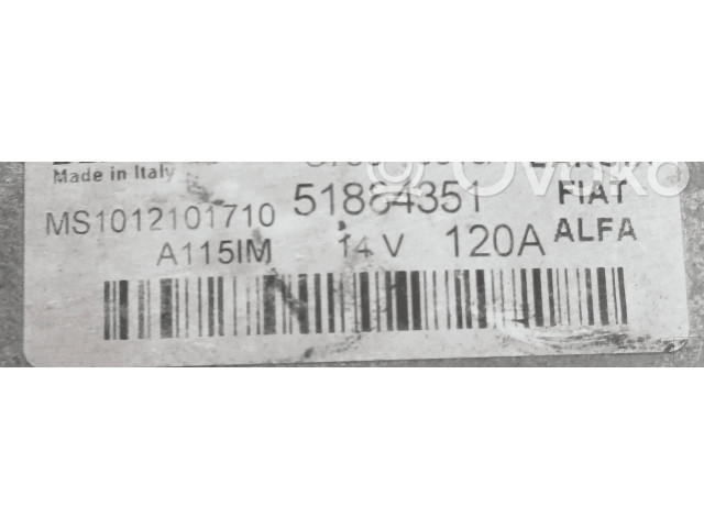 Генератор 51884351   Alfa Romeo Giulietta      