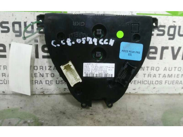 Блок управления климат-контролем 14874990YR, 0070010 Citroen C8