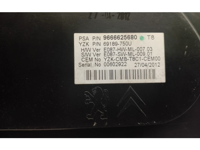 Панель приборов 9666625680   Peugeot 5008       