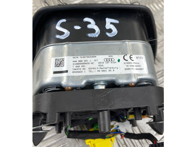 Подушка безопасности водителя 4N0880201J Audi A6 S6 C8 4K