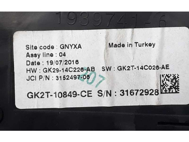 Панель приборов GK2914C226AB, GK2914C226AB Ford Transit Custom