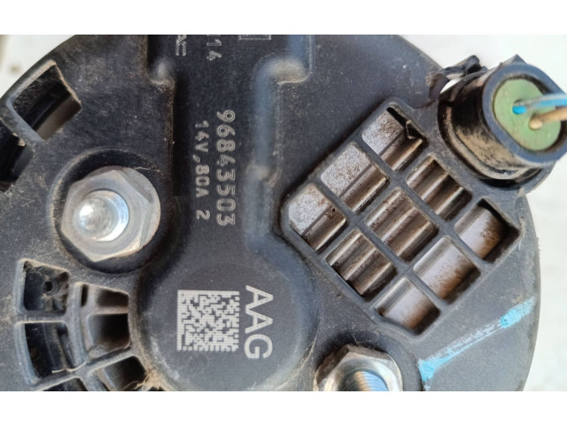 Генератор 96843503, 14V80A2   Chevrolet Spark      