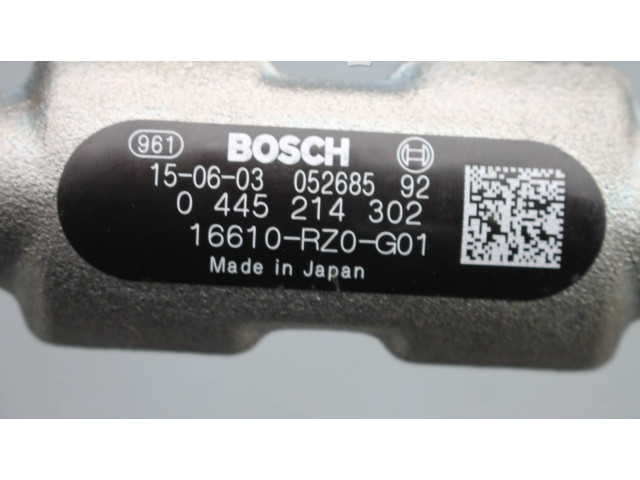 Топливная рампа 0445214302, 0281006318   Honda HR-V   для двигателя N16A3