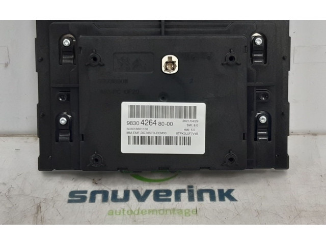 Дисплей    9830426480, 9830426480   Peugeot Partner III