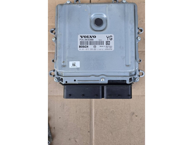 Блок управления двигателя P31303388, 0281015286 Volvo S60