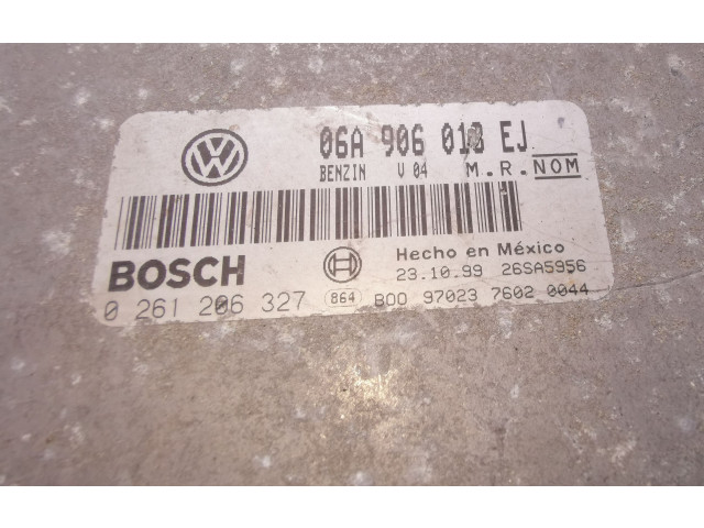 Блок управления двигателя 06A906018EJ, 0261206327 Volkswagen New Beetle