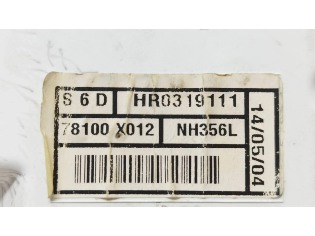 Панель приборов HR0319111, 78100X012 Honda Civic
