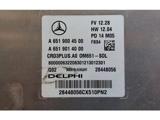 Řídící jednotka A6519004500, A6519014000 Mercedes-Benz C W205 2014