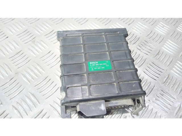 Блок управления двигателя 0280800104, 811906264 Audi 100 200 5000 C3