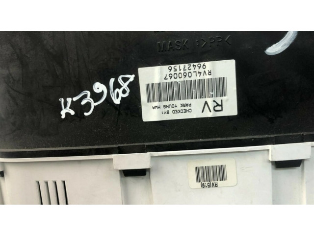 Přístrojová deska Chevrolet Rezzo 2007 96427156, K3968