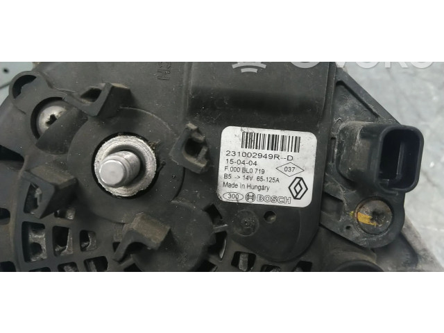 Генератор 231002949R Dacia Logan II