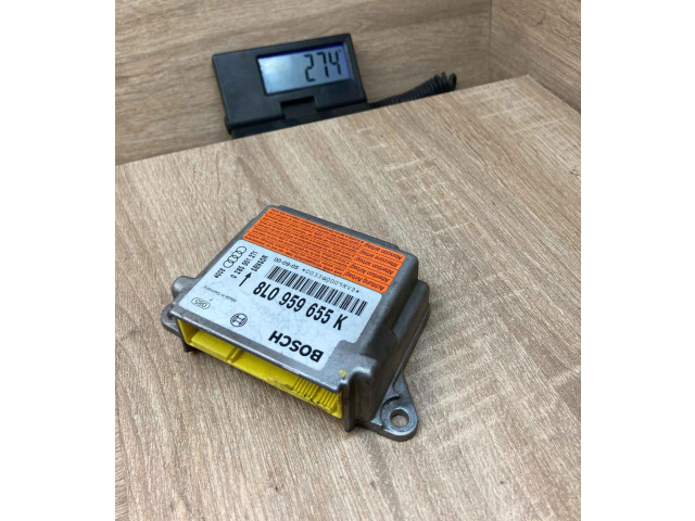 Блок подушек безопасности 8L0959655K, 0285001271   Audi A3 S3 8L
