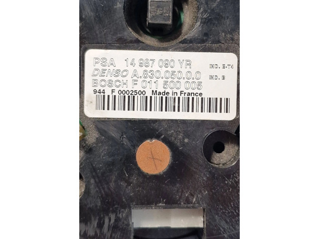 Блок управления климат-контролем 14987090YR, F011500005   Peugeot 807