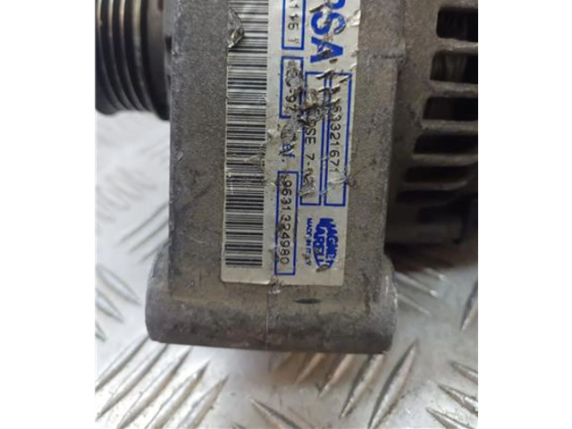 Генератор 9631324980, 9631324980   Peugeot 306      