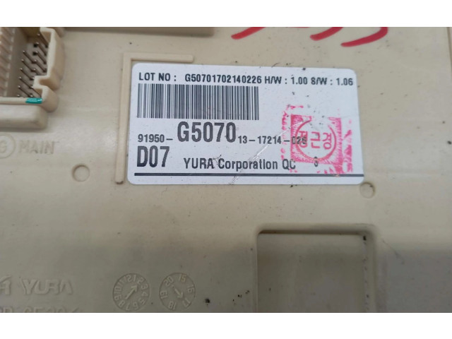 Блок предохранителей 91950G5070   KIA Niro    