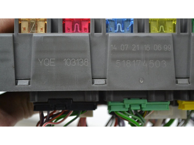 Блок предохранителей 518174503, YQE103138   Rover 75    