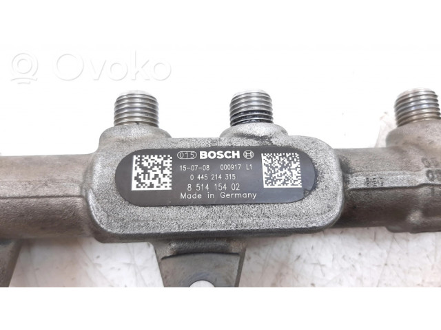 Vstřikovací lišta 0445214315, 851415402 BMW 3 GT F34 pro naftový motor 2.0