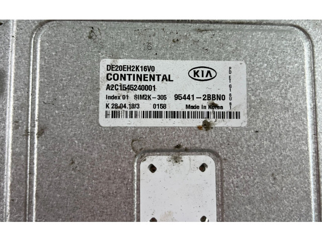 Блок управления двигателем Блок управления 954412BBN0   KIA Niro