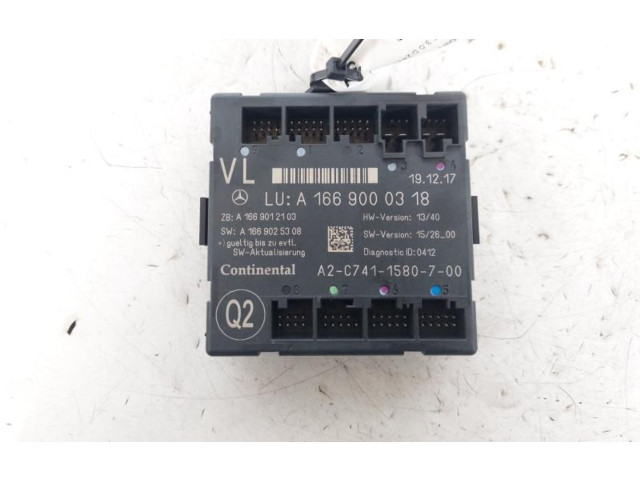 Блок управления A1669000318, A1669000318   Mercedes-Benz GLE (W166 - C292)