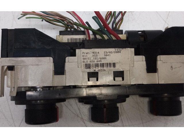 Блок управления климат-контролем 6L0820045   Seat Ibiza III (6L)